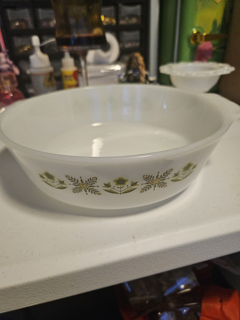 Vintage Anchor Hocking Fire Casserole
